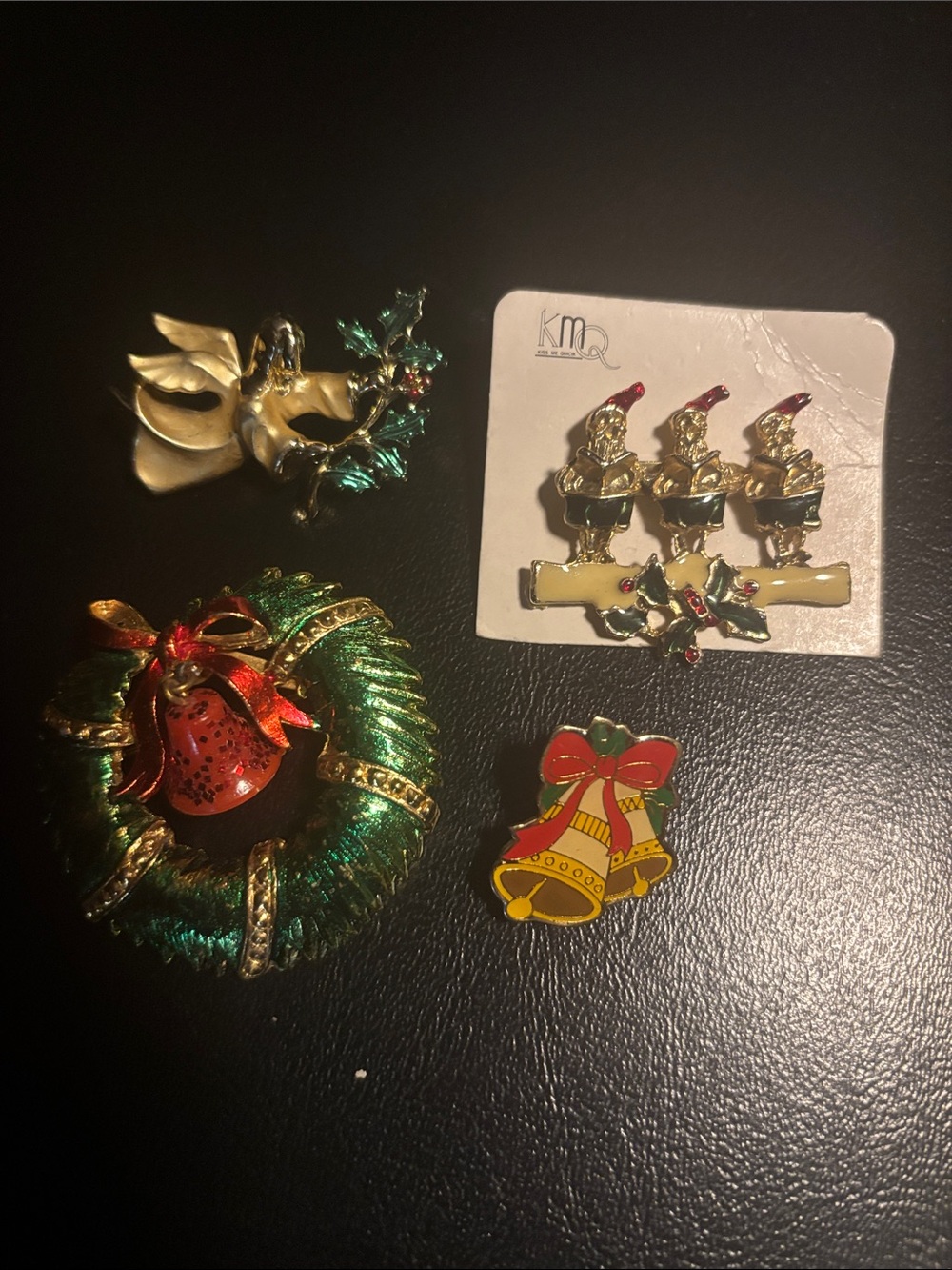 Vintage Holiday Pin set
